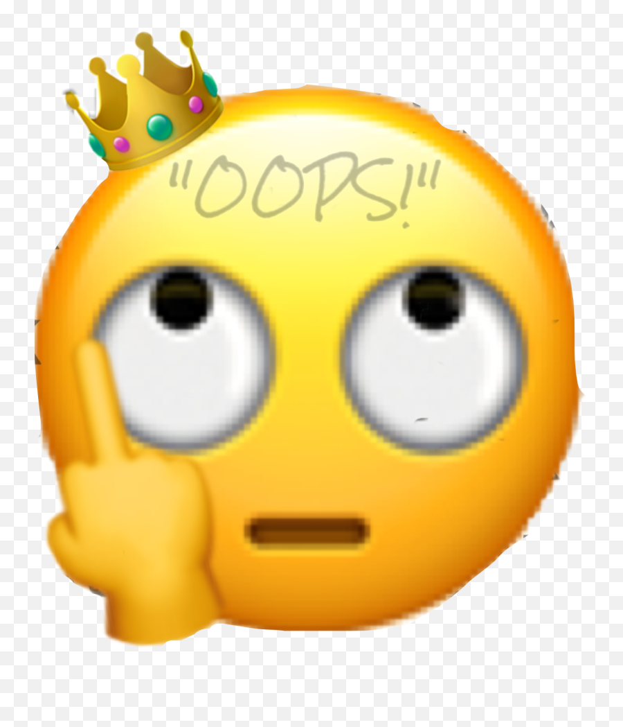 Emojiiphone Iphone Sticker By Marie - Happy Emoji,King And Queen Emoji