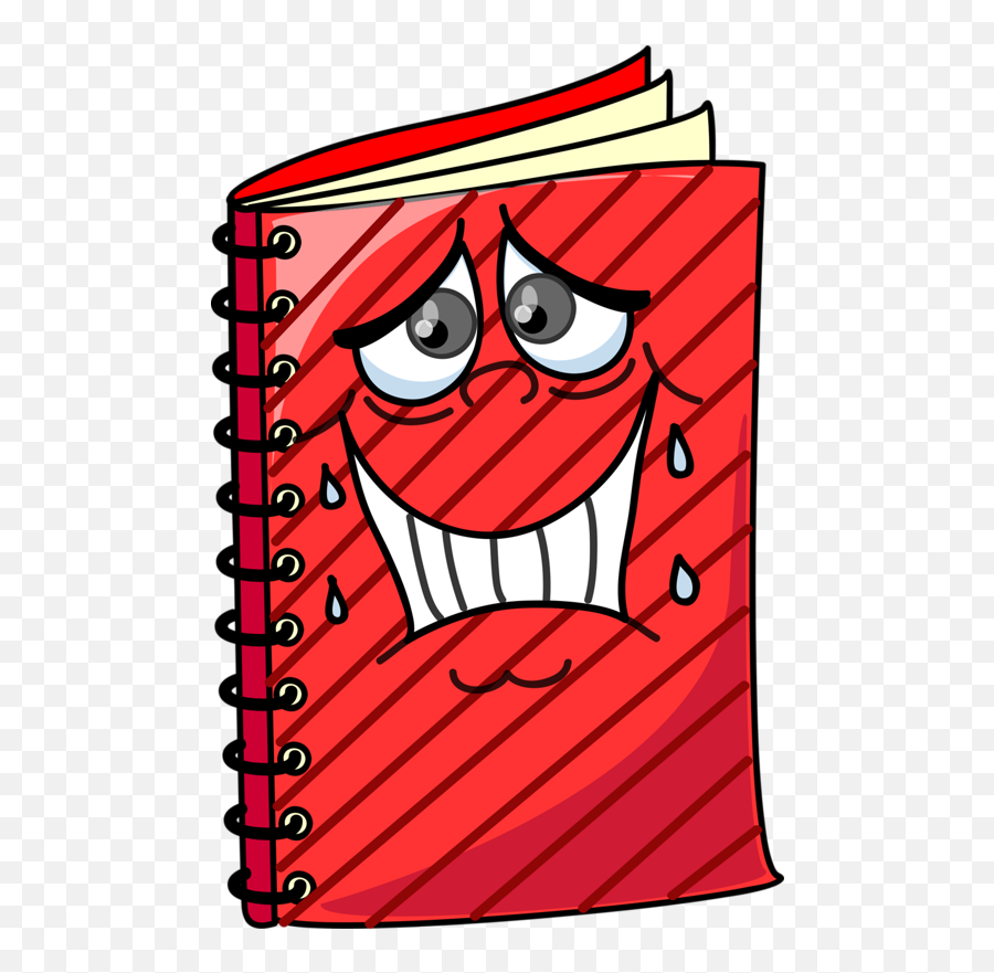 Clipart Cahier Png Download - Cahier Clipart Emoji,Pagebreaker Emoticon