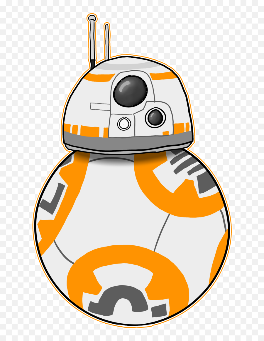 Picsart Starwars Disney Sticker - Bb8 Star Wars Png Emoji,Bb8 Emoji