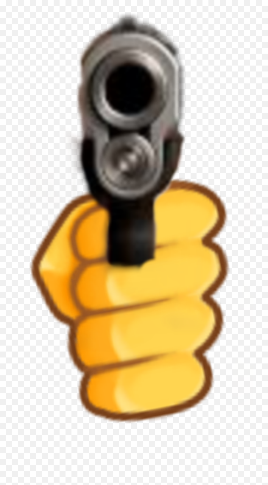 Download Emoji Sticker - Firearm Png Image With No Emoji Hand With Gun,Gun Emoji Png