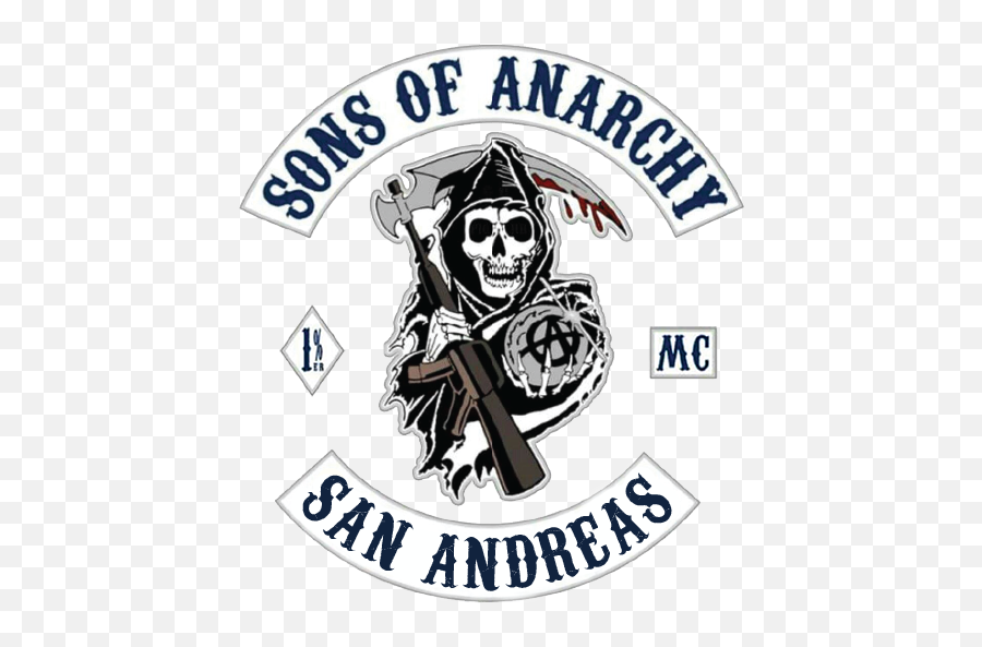 23 Logo Sons Of Anarchy Png - Sons Of Anarchy California Png Emoji,Sons Of Anarchy Emoticons