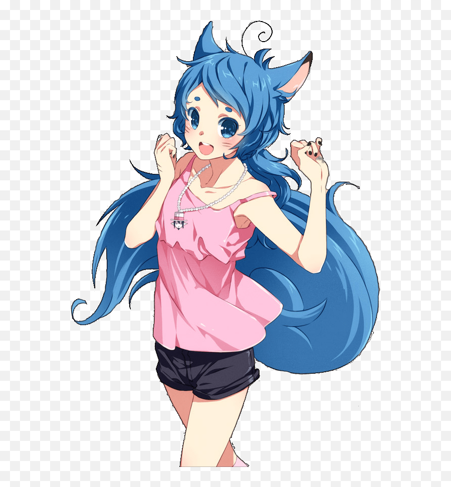 Catgirl - Anime Cat Girl Png Emoji,Cat Girl Emoji