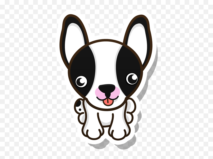 French Bulldog Bull Terrier Puppy Pug - Bulldog Png Download Emoji,Abstract Pug Emotion