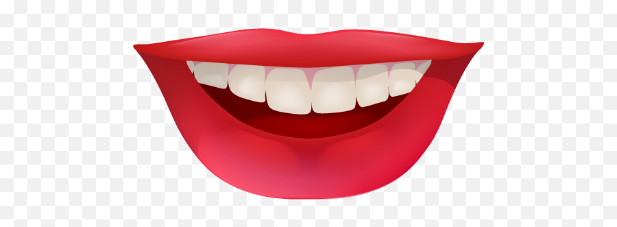 Teeth Hollywood Smile Red Smiley Lips Funny Happy Icon - Smiley Mouth Emoji,Funny Sexy Emoji