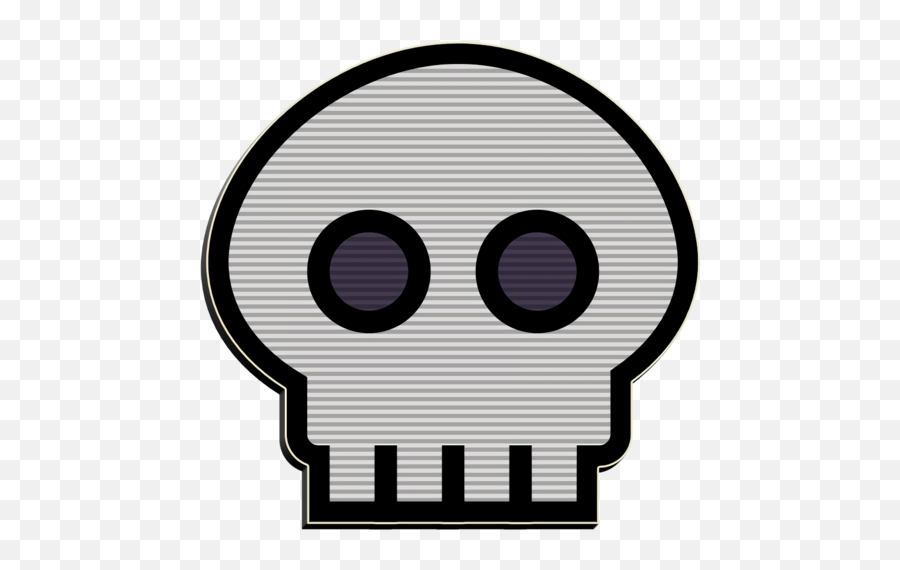 Skull Evil Emoji Head Symbol For Halloween - 1140x1114,Skull Emoji]