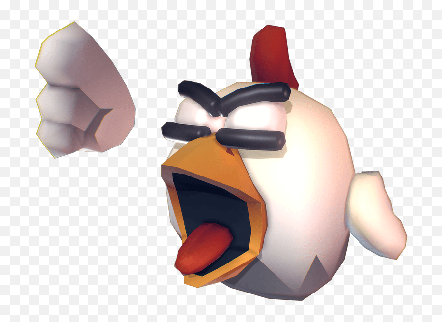 Rooster Rudy Proto Series 3d Animal Emoji,Big Eyes Cursed Emoji