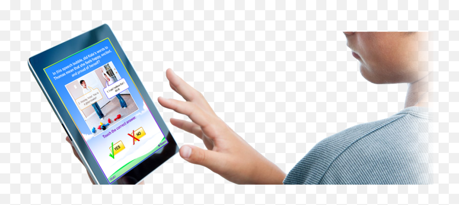 Tablets - The New Way To Help People With Autism To Commmunicate Technology Applications Emoji,Emotions For Cell Phones