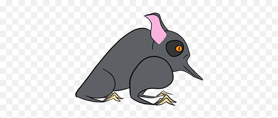 Pyf Mythical Monster You Just Made Up - The Something Awful Bird Emoji,Thinking Hanging Emoji
