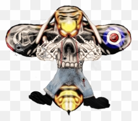Mod Hornet Combat76 Skinhead Sticker - Fictional Character Emoji,Emoji The Green Hornet