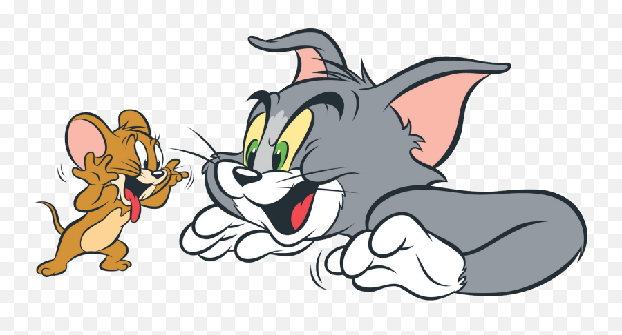 Jerry Mouse Tom Cat Sylvester Tom And - Tom And Jerry With Transparent Background Emoji,Tom And Jerry Emoji