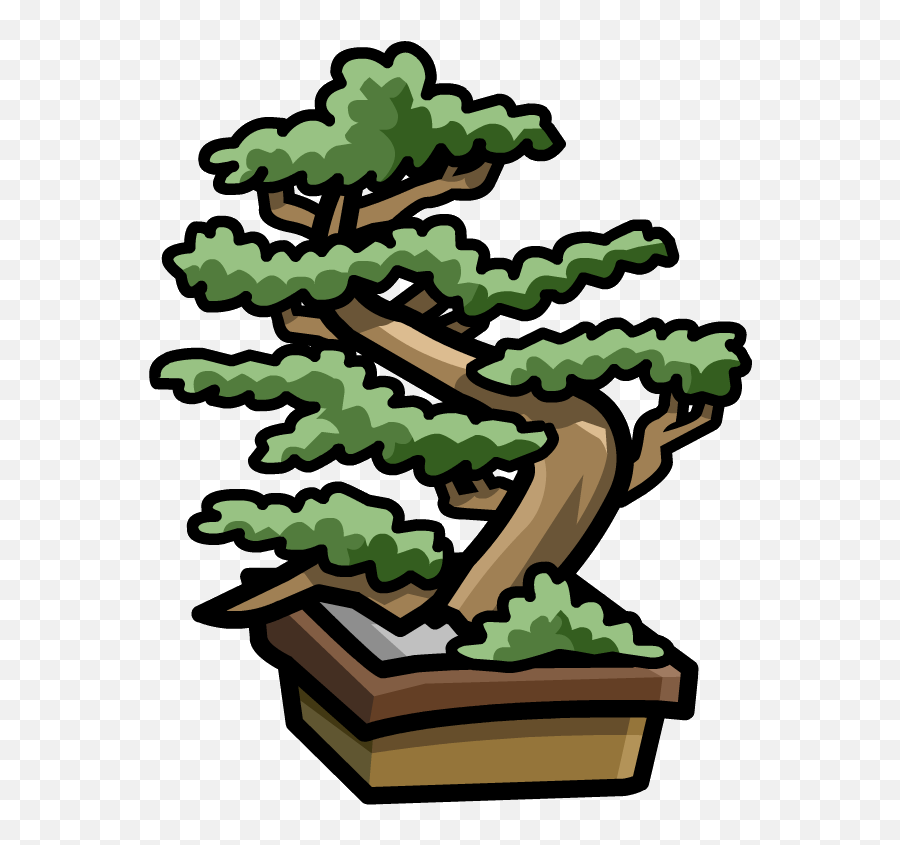 Bonsai Tree Club - Cartoon Bonsai Tree Png Emoji,Bonsai Emoji