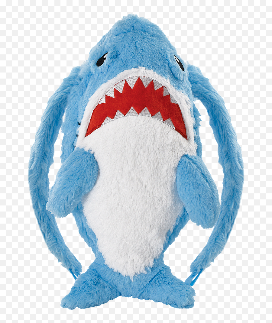 Shark Furry Backpack - Furry Shark Backpack Emoji,Shark Emoji