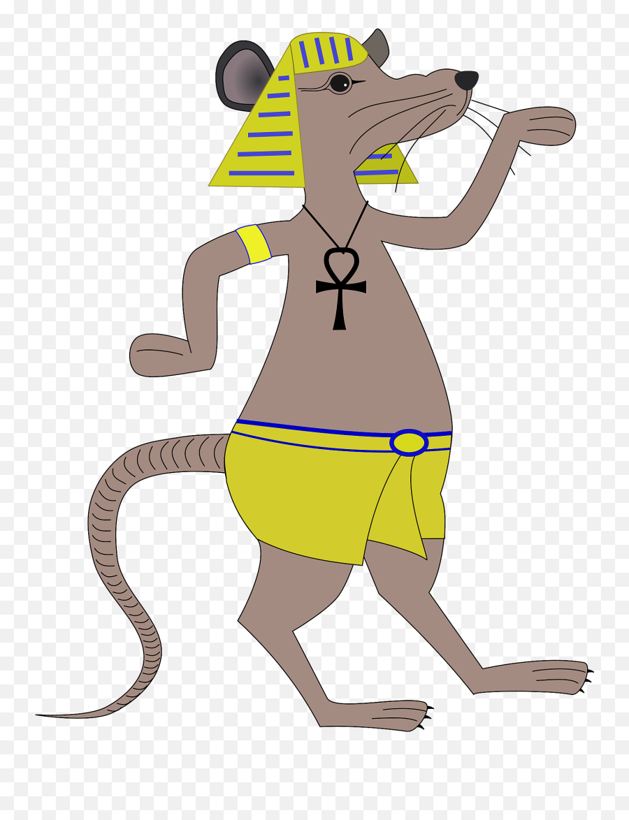 Egyptian Rat Clipart - Egyptian Rat Emoji,Egyptian Emoji
