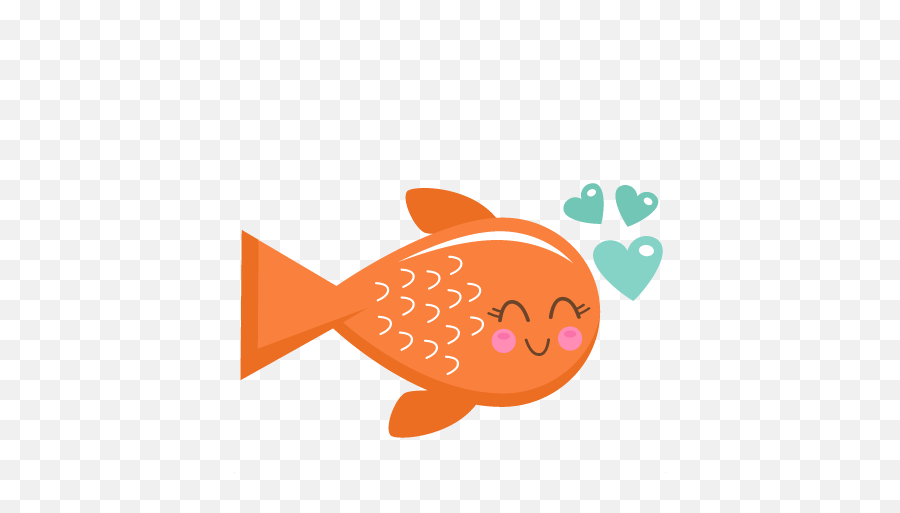 Clip Art - Transparent Background Cute Fish Clipart Emoji,Woman Fish Emoji