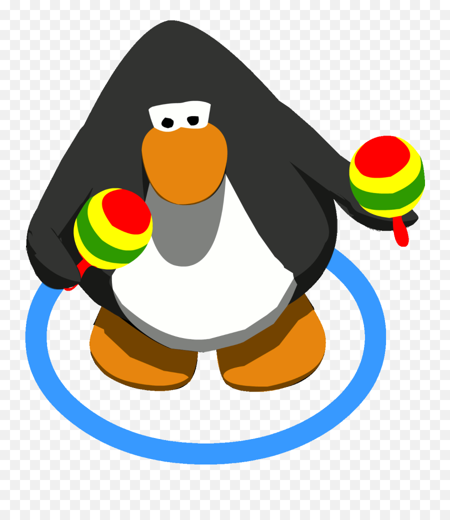Image Festive Maracas Dance Gif Club Penguin Wiki Fandom - Pinguino Club Penguin Gif Emoji,Emoticons Secretos Club Penguin