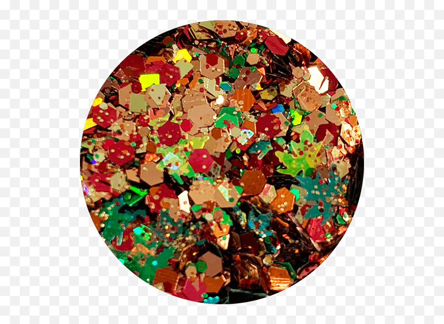 Glitters Tagged Fall - Gel Essentialz Mixture Emoji,Fallen Leaves Emoji