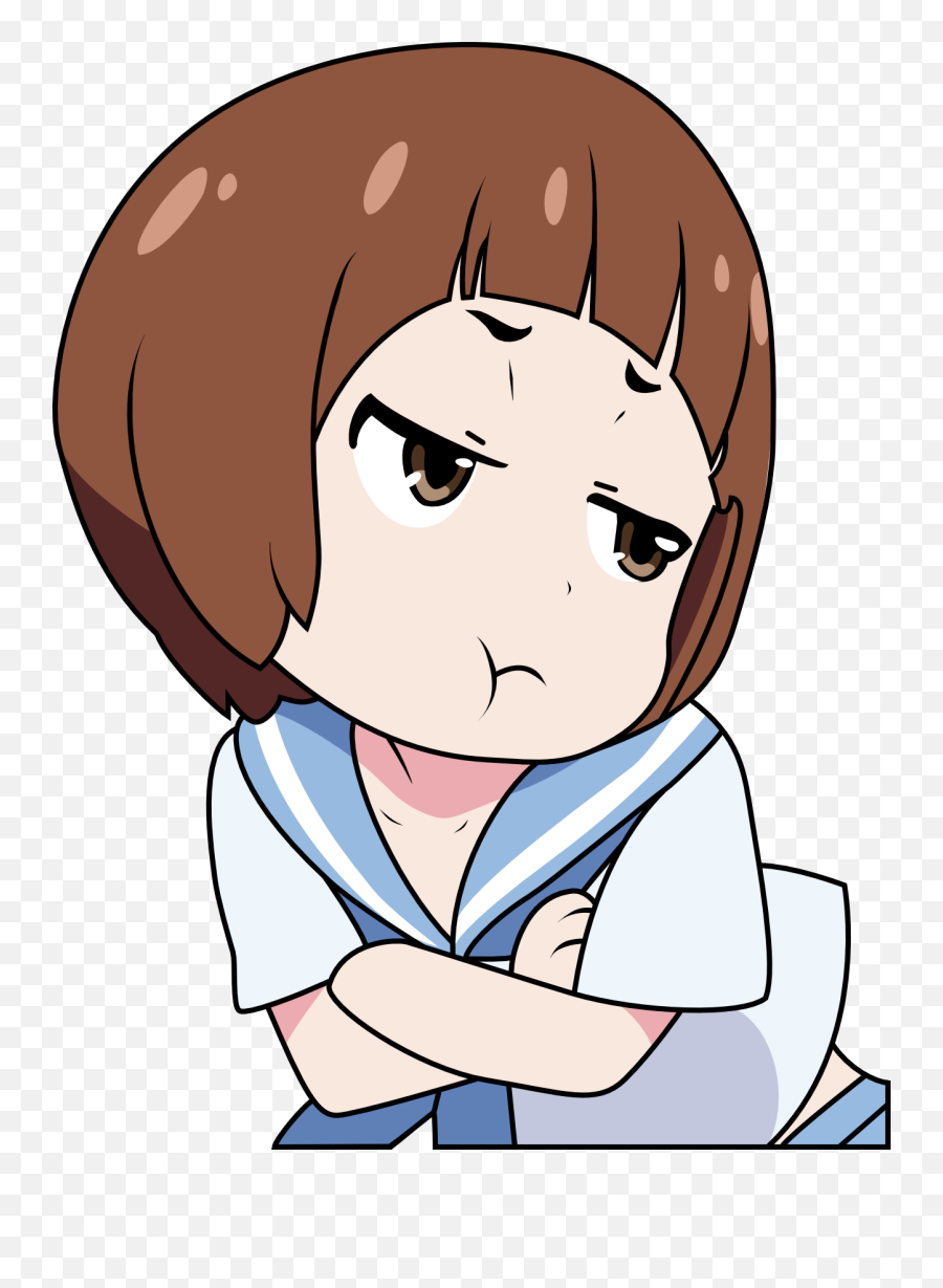 Download Mako Faces Kill La Kill - Cute Mako Kill La Kill Emoji,Kill Emoji