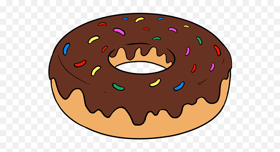 Donut - Donut Drawing Emoji,Donut Emoji Cut File