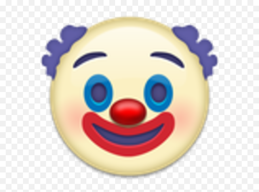 New Clown Emoji Transparent Png Image - Clown Emoji Png,Scary Emoji
