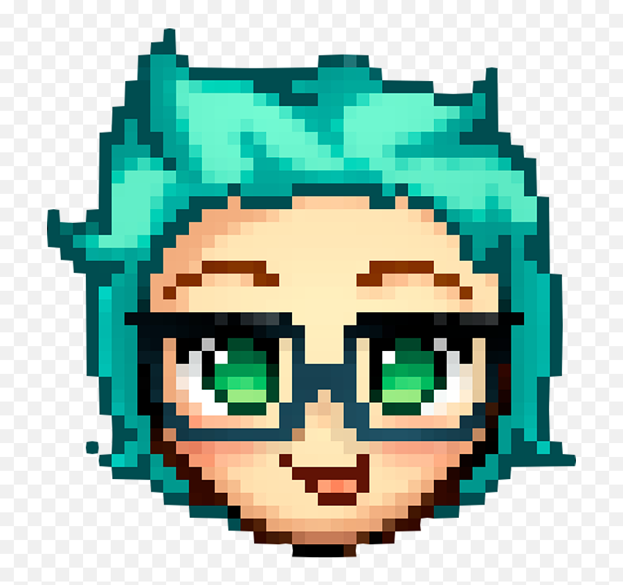 Me As A Pixel Art - Fictional Character Emoji,Pixel Art Emoticon