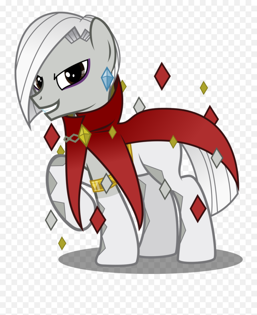What Mlp Fanart And Crossovers Could - Ghirahim As A Mlp Emoji,Legend Of Zelda Pics For Discord Emojis