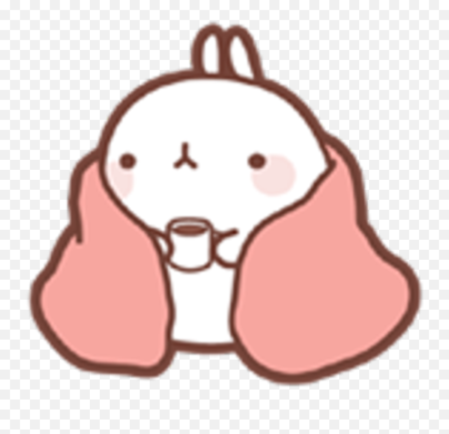 Kawaii Bunny Transparent Clipart Free - Transparent Cute Discord Emotes Emoji,Playboy Bunny Emoji