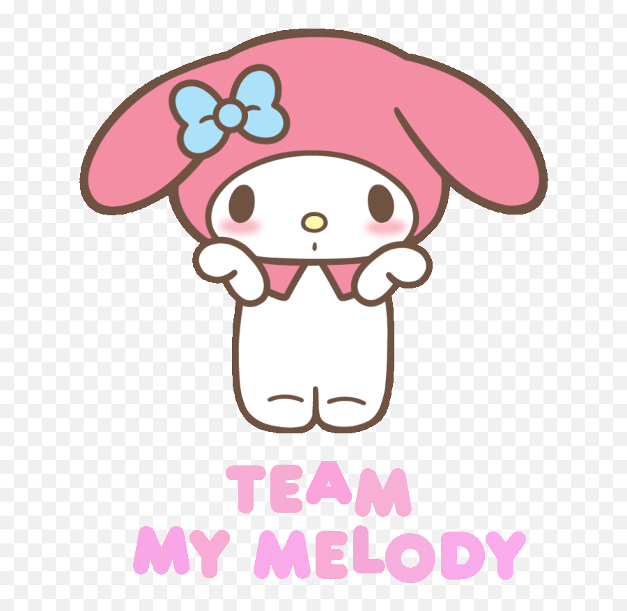 Topic For Pink Kawaii Bunny - My Melody Sanrio Characters Emoji,Vampirefreaks Emojis