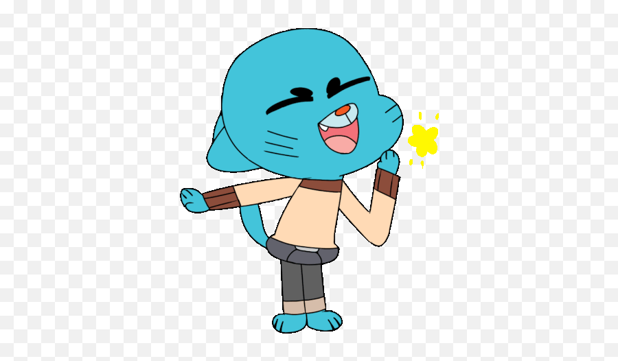 Top Gumball Anime Stickers For Android - Gumball Gif No Background Emoji,Emoji Gumballs