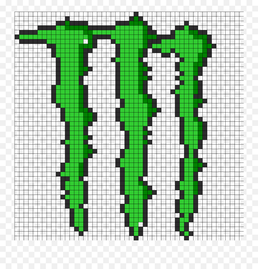 Owen Bordman - Monster Logo Perleplade Emoji,Monster Energy Drink Emoticon