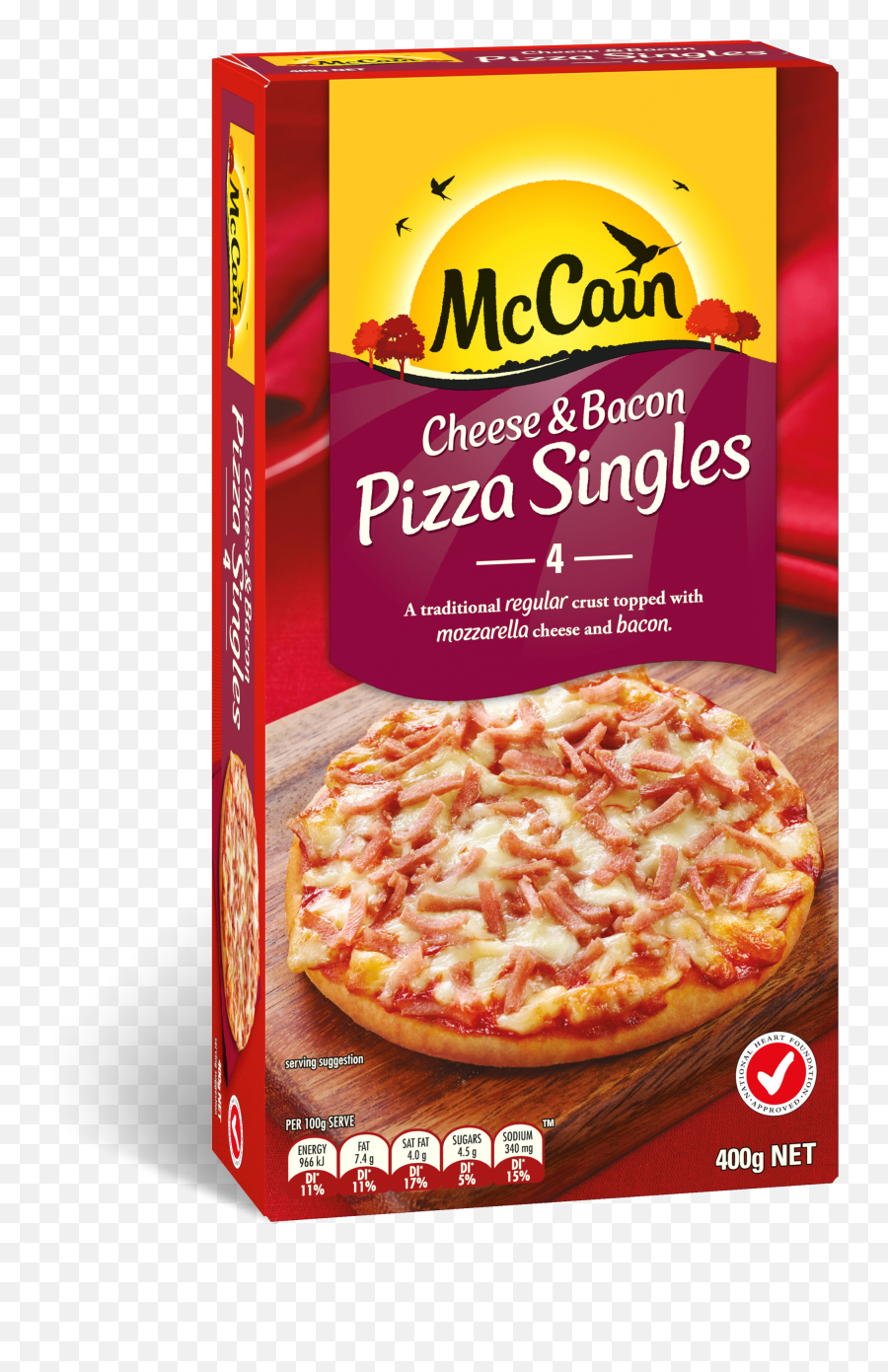 Transparent Bacon Traditional - Mccain Pizza Singles Cheese Mccain Pizza Singles Emoji,Mccain Emoticons School