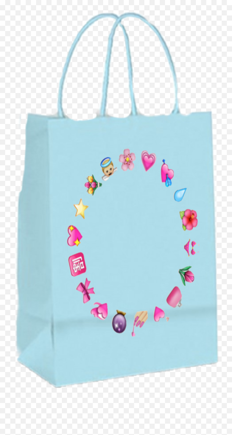 Momio Shop Bag Sticker - Tote Bag Emoji,Blue Shopping Bag Emojis
