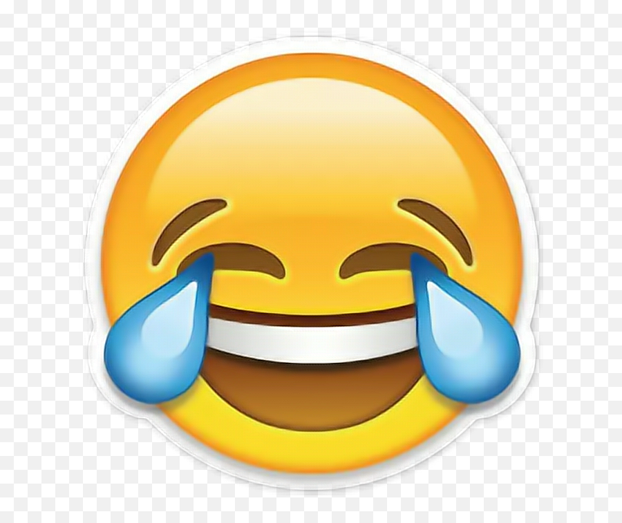 Emoji Emojis Emoticono Sticker - Laughing Clip Art,Emoticon Sonriendo Png