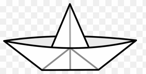Paper Boat - Paper Boat Clipart Black And White Emoji,Religious Emotions Drawn On Paper