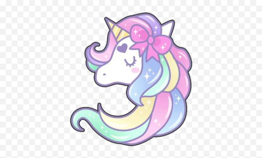 Little Pony And Unicorn - Transparent Background Unicorn Png Clipart Emoji,Emoticon Ponei