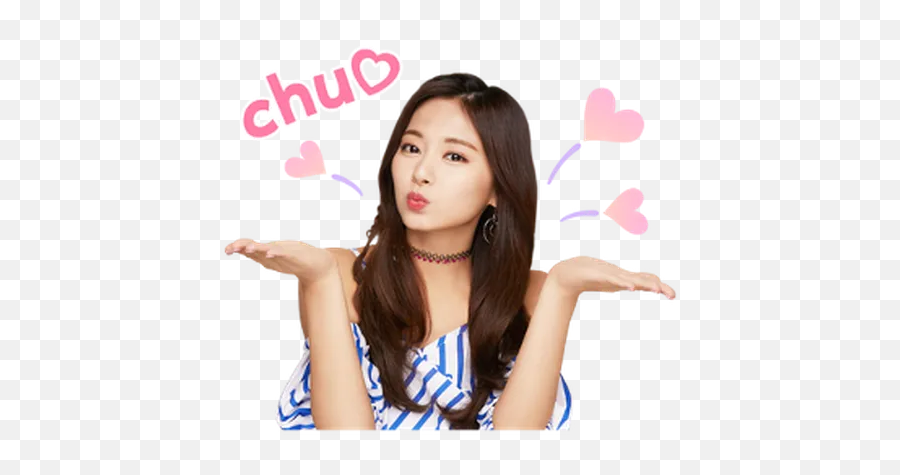 Twice - Twice Sticker Whatsapp Emoji,Steins Gate Rine Emoticons