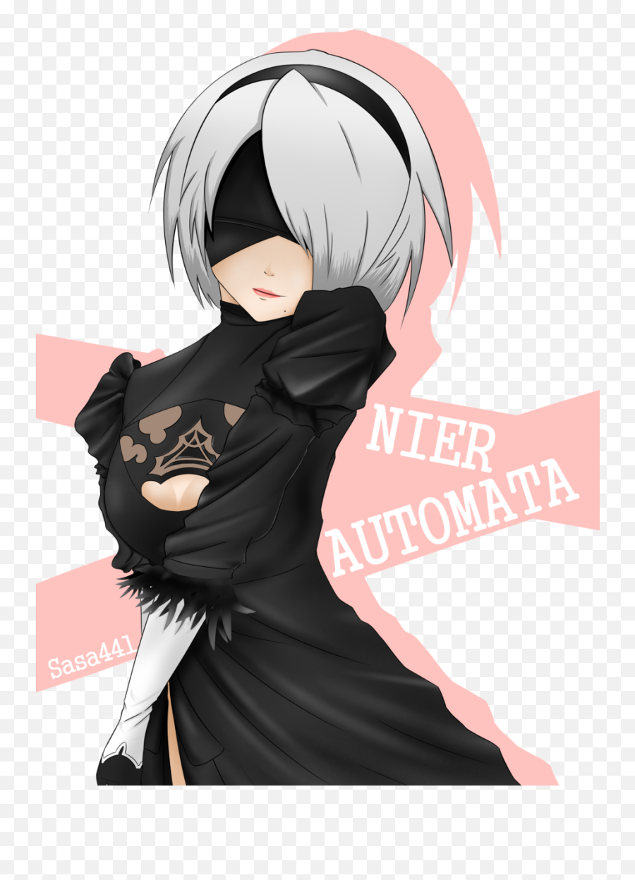 Nier Automata Sasa441 - Fictional Character Emoji,No Emotions Comic Nier