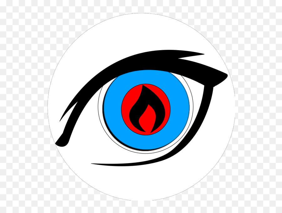 Burning Eye Png Svg Clip Art For Web - Download Clip Art Dot Emoji,Eyeball And Black Heart Emojis