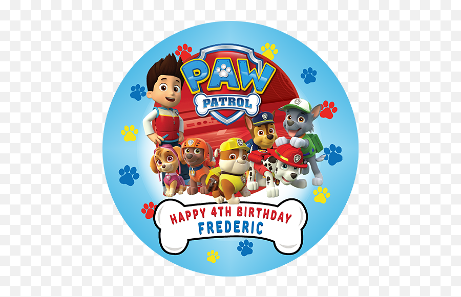 Paw Patrol - Blank Paw Patrol Birthday Invitation Emoji,Make Emojis Out Of Fondant