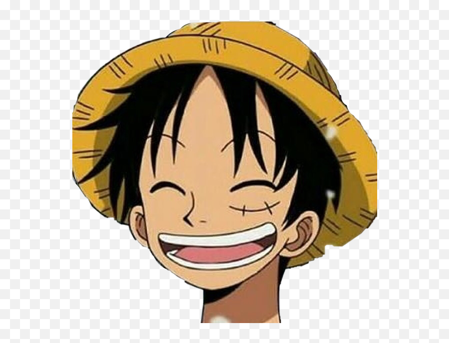 Luffy Onepiece Mugiwara Op Manga Anime - Smiling Luffy Png Transparent Emoji,Why Isnt There A Usopp Emoticon