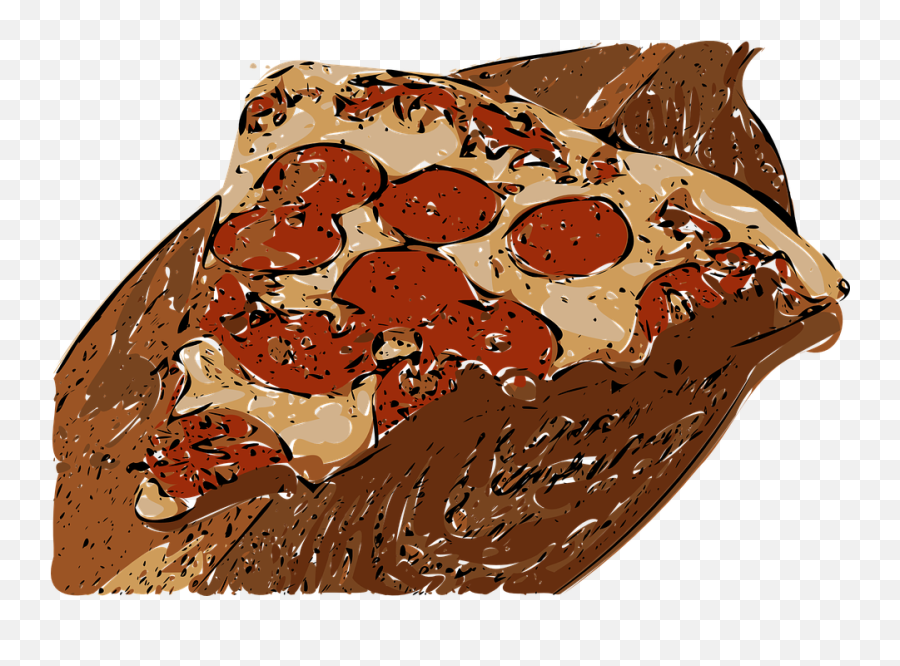 Download Pizza - Pepperoni Emoji,Pizza Slice Emoji Transparent Background