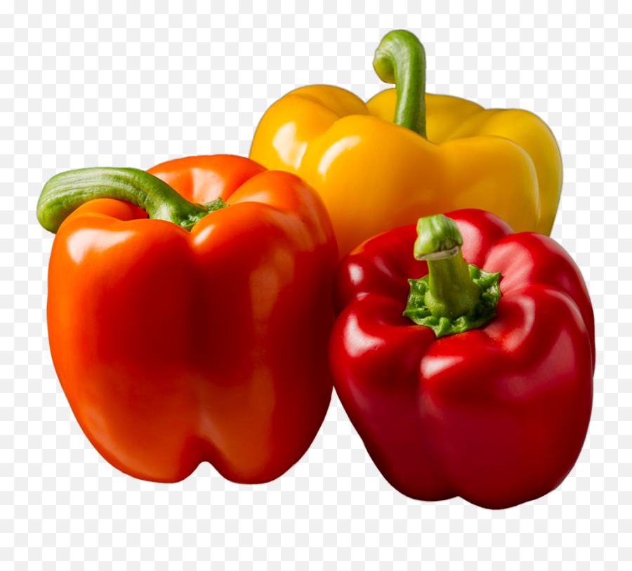 Bell Pepper Png - 3 Bell Peppers Transparent Bell Pepper Pepper Hd Emoji,Emoji Eggplant Or Squash