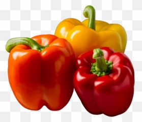 Bell Pepper Png - 3 Bell Peppers Transparent Bell Pepper Pepper Hd Emoji,Emoji Eggplant Or Squash