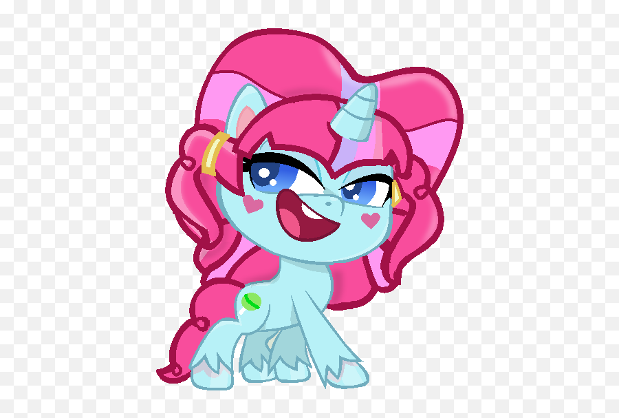 Mouth Ponified Pony Safe - Mlp Kiwi Lollipop Pony Emoji,Emotion Lolipop3.0