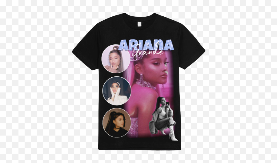 Ariana Grande Tee Bad Vibez - Funny Anime Shirt Emoji,Ariana Grande Emojis Png