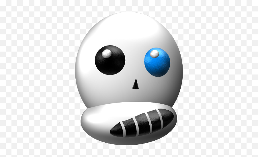 Sans Head Png - Dot Emoji,Anime Emoticon Perler Pattern