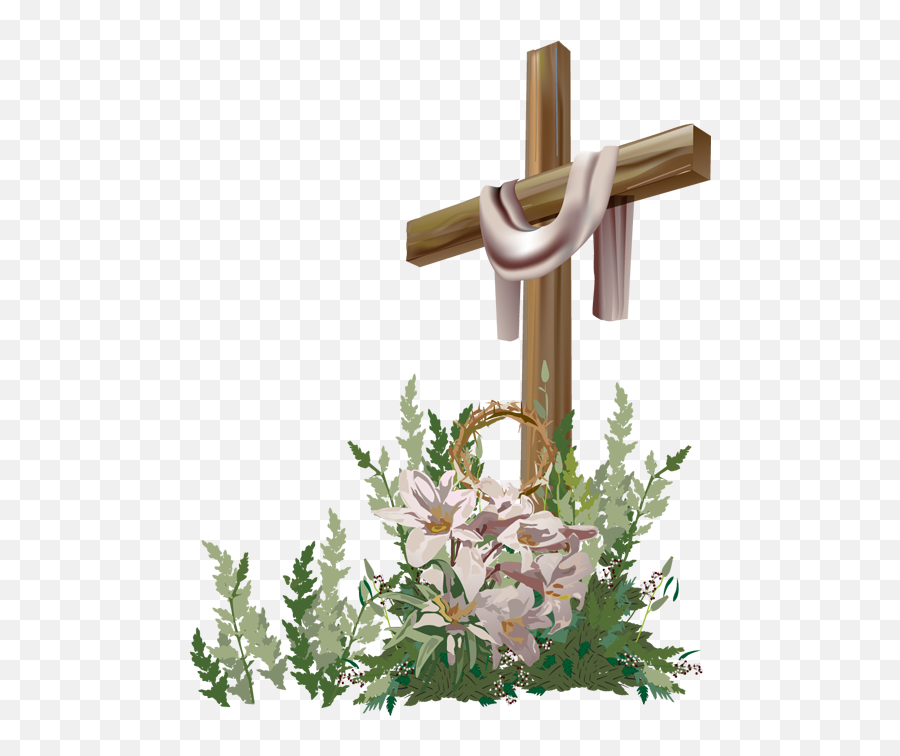 Christianity Easter Christian Cross - Easter Cross Png Emoji,Fall Leaf Cross Emoticon