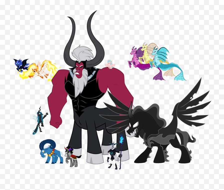 Chrzanek97 Artist - Mlp Villains Ranked Emoji,Mlp Grogar Was Mentioned In A Flurry Of Emotions