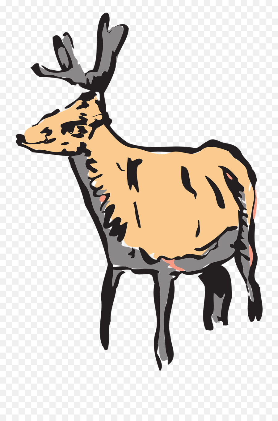 Animal Emoji,Elk Emoticons