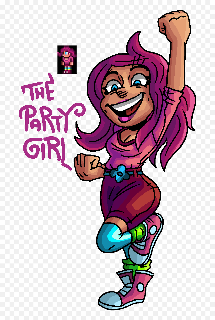 The Party Girl Is Just Here With All The Monsters And Emoji,Terraria Npc Emoticons