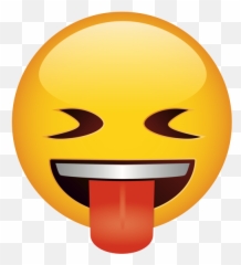 Emoji U2013 The Official Brand Squinting Face With Tongue - Happy,Squinting Emoticon